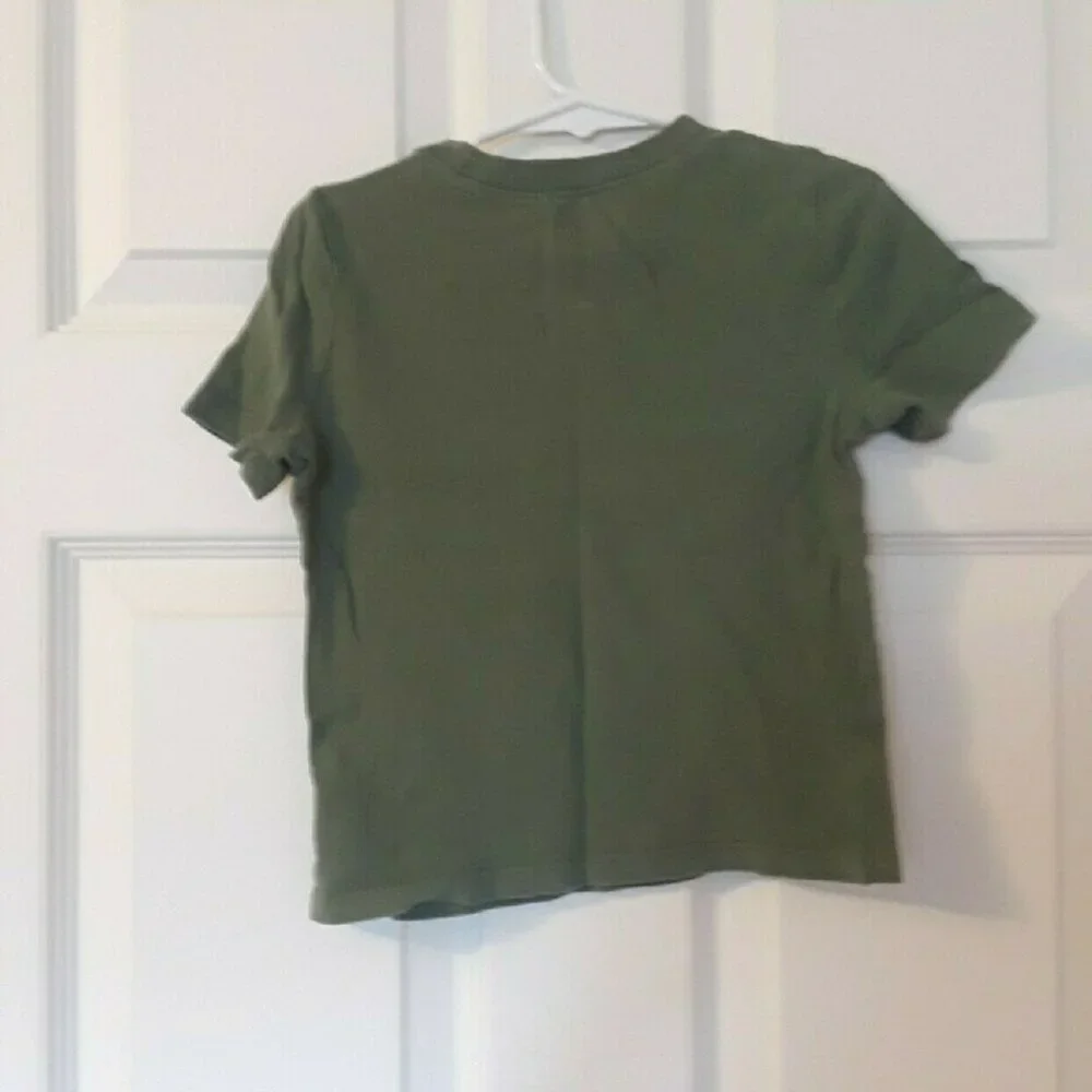 Old Navy Kids Green Short Sleeve Tee